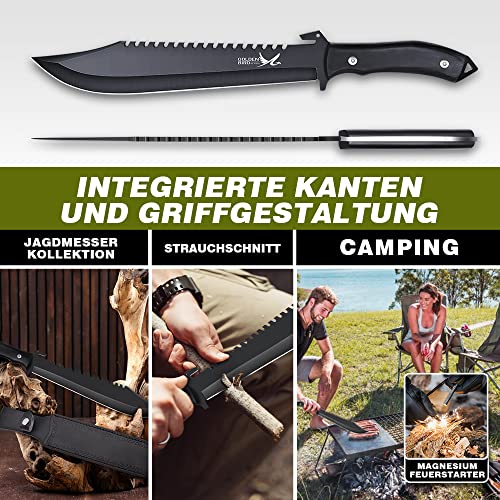 Survival Machete – 41cm High Strength Steel