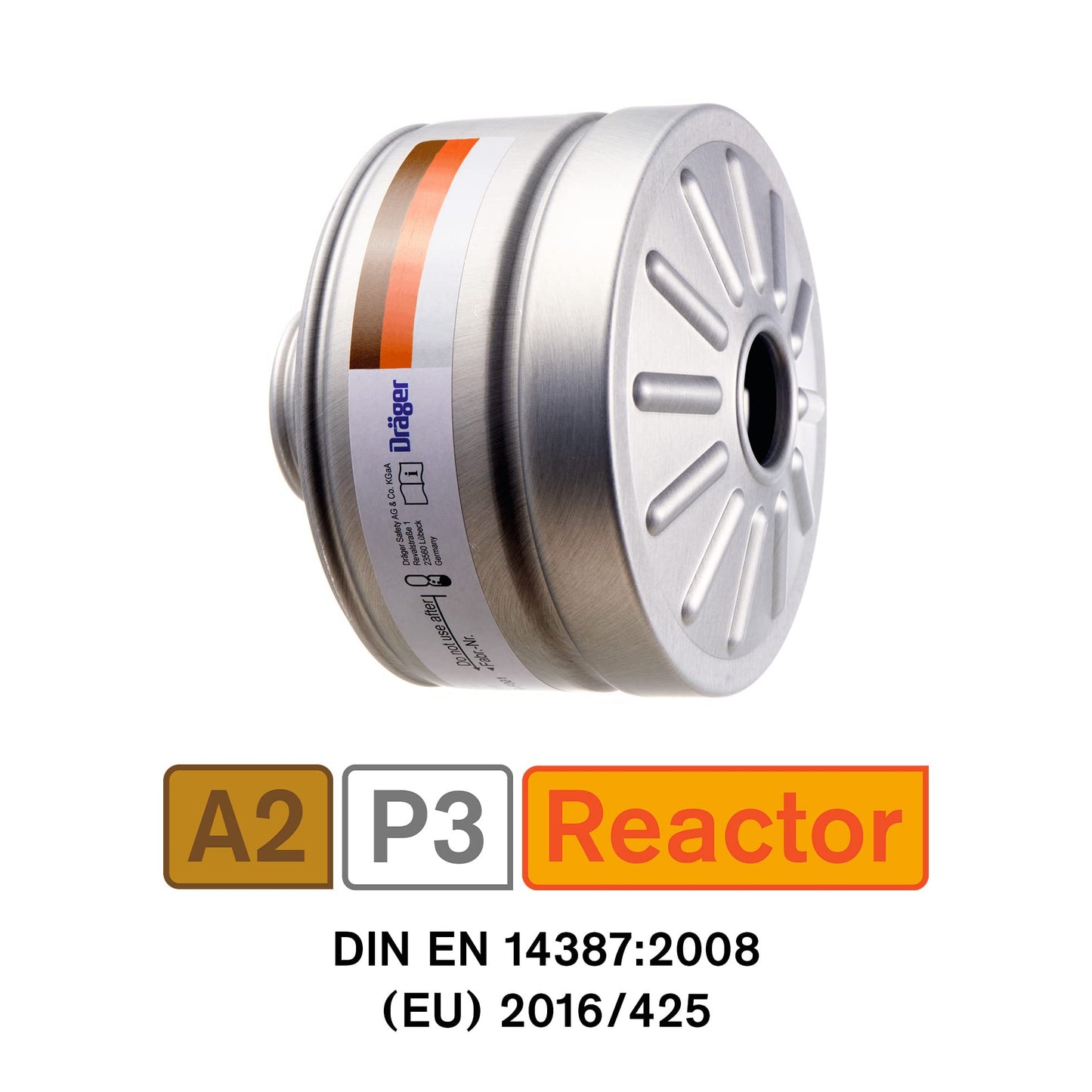 Dräger X-plore Rd40 A2 P3 RD Combination Filter – Complete Protection for Contaminated Environments, Including Nuclear Radiation