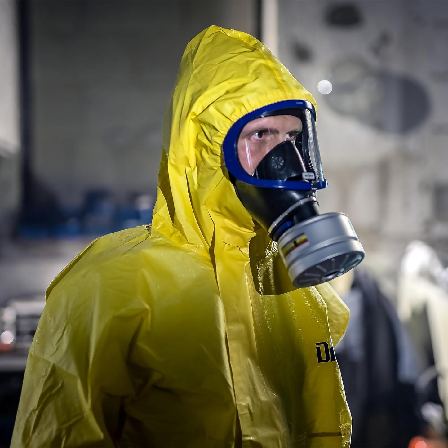Maschera Protettiva Dräger con Filtro A2B2E2K2 HG P3 R D – Protezione Completa per la Sopravvivenza