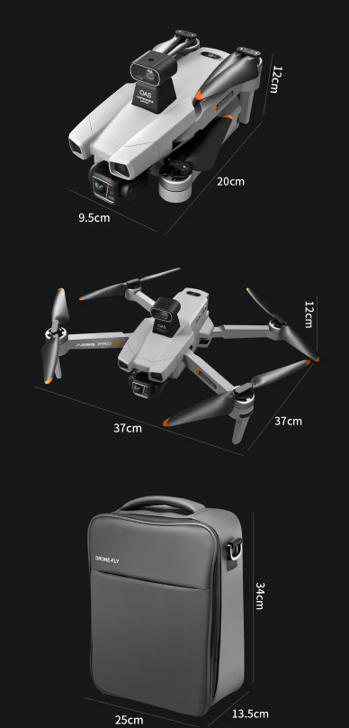 Drone AE86 Pro Max - Prestazioni avanzate per il volo e la fotografia aerea