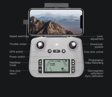 Drone AE86 Pro Max - Prestazioni avanzate per il volo e la fotografia aerea