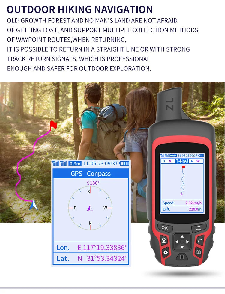 High Precision Portable GPS Tracker