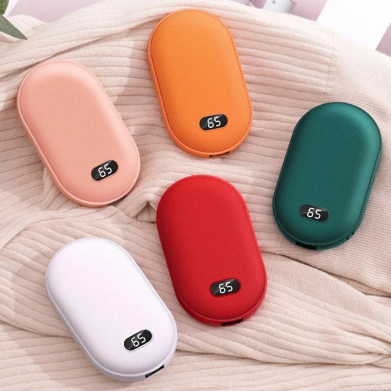 Scaldamani e Power Bank Portatile - Comfort e Calore Ovunque tu Sia
