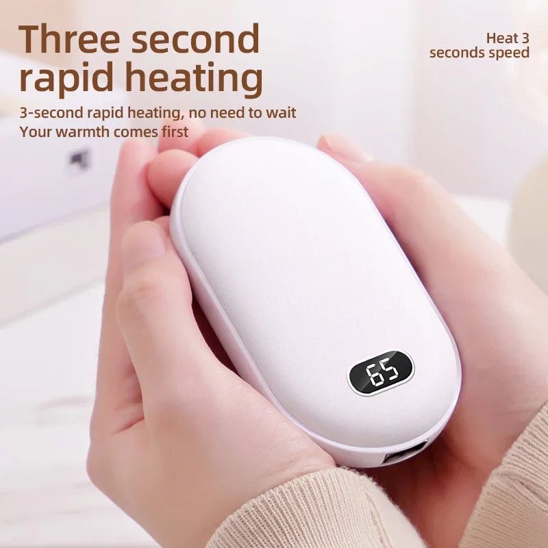 Scaldamani e Power Bank Portatile - Comfort e Calore Ovunque tu Sia