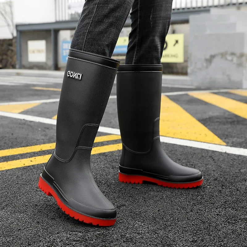 Mid-Calf Rain Boots – Waterproof and Durable for Every Occasion