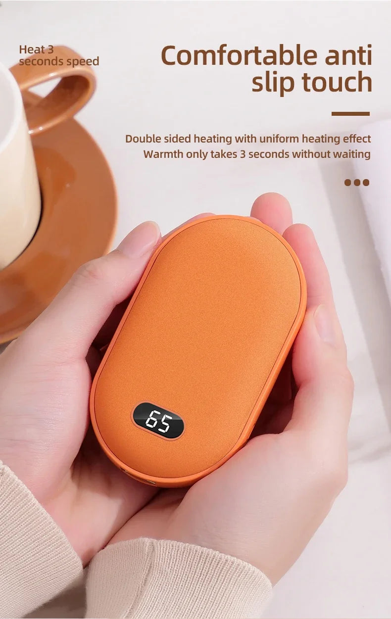 Scaldamani e Power Bank Portatile - Comfort e Calore Ovunque tu Sia
