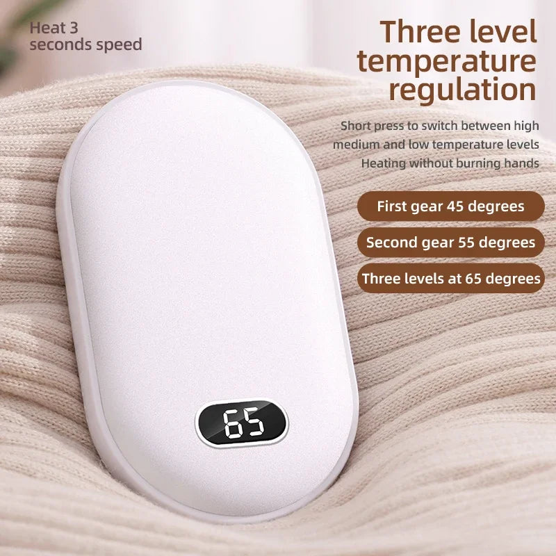 Scaldamani e Power Bank Portatile - Comfort e Calore Ovunque tu Sia