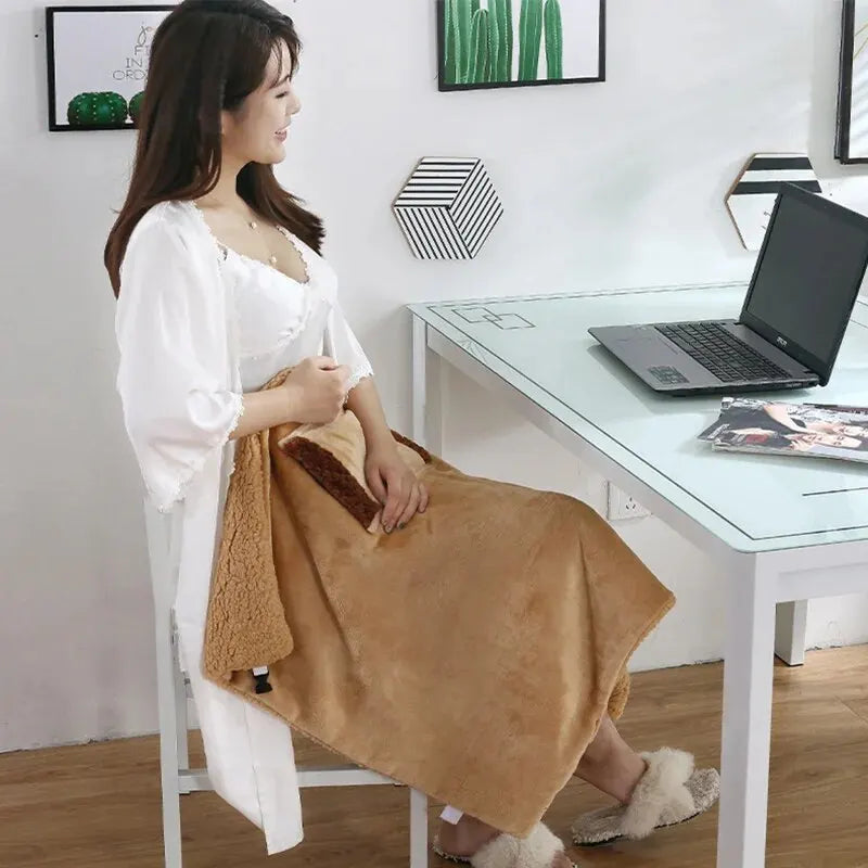 Coperta Riscaldante Portatile USB - Calore a Portata di Mano