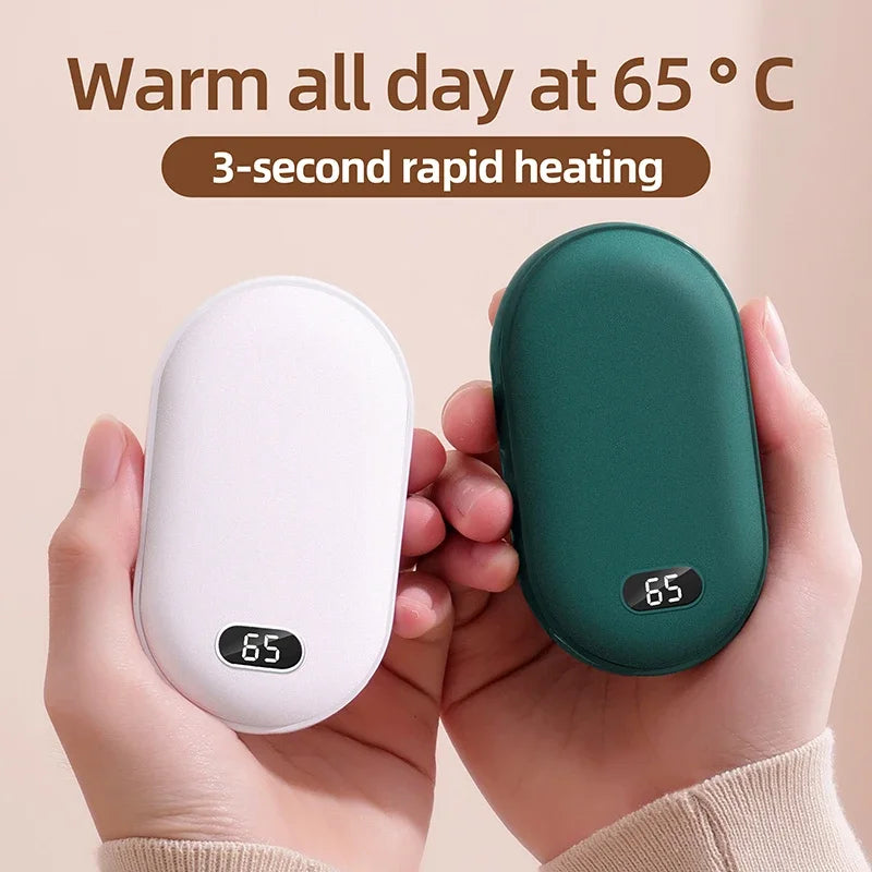 Scaldamani e Power Bank Portatile - Comfort e Calore Ovunque tu Sia