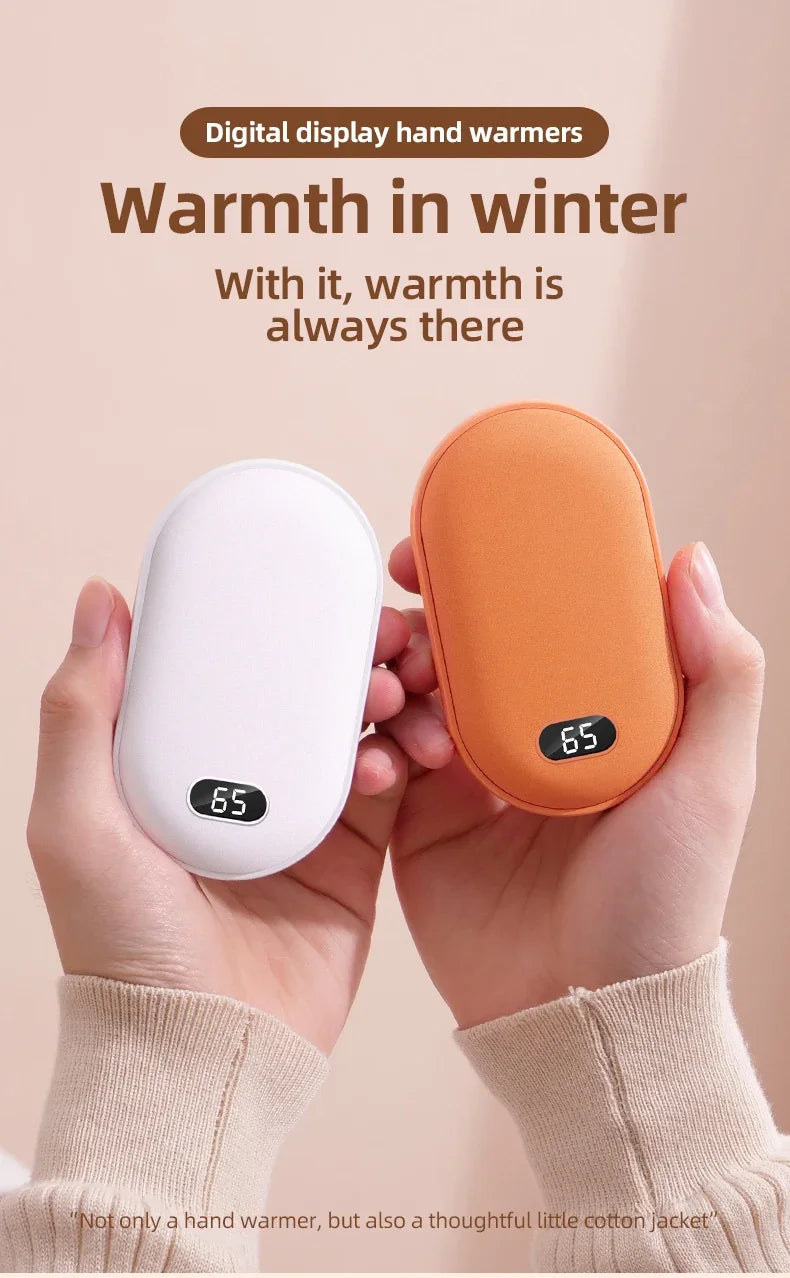 Scaldamani e Power Bank Portatile - Comfort e Calore Ovunque tu Sia