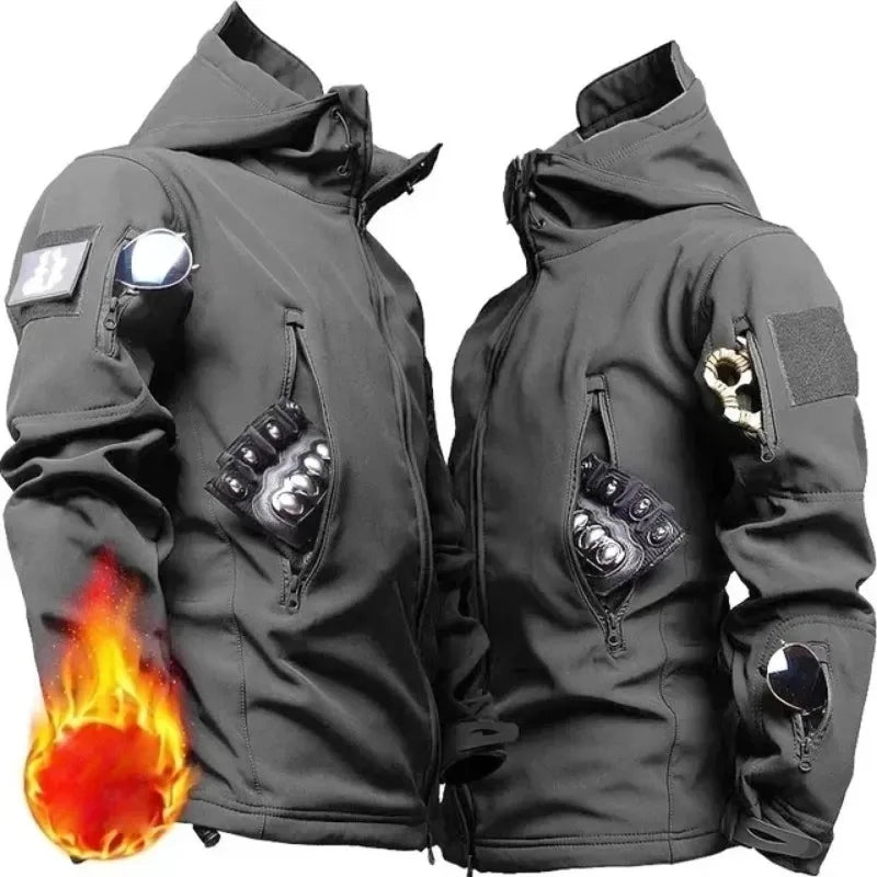 Men's Winter Tactical Jacket - Warm, Waterproof and Windproof for Every Adventure
