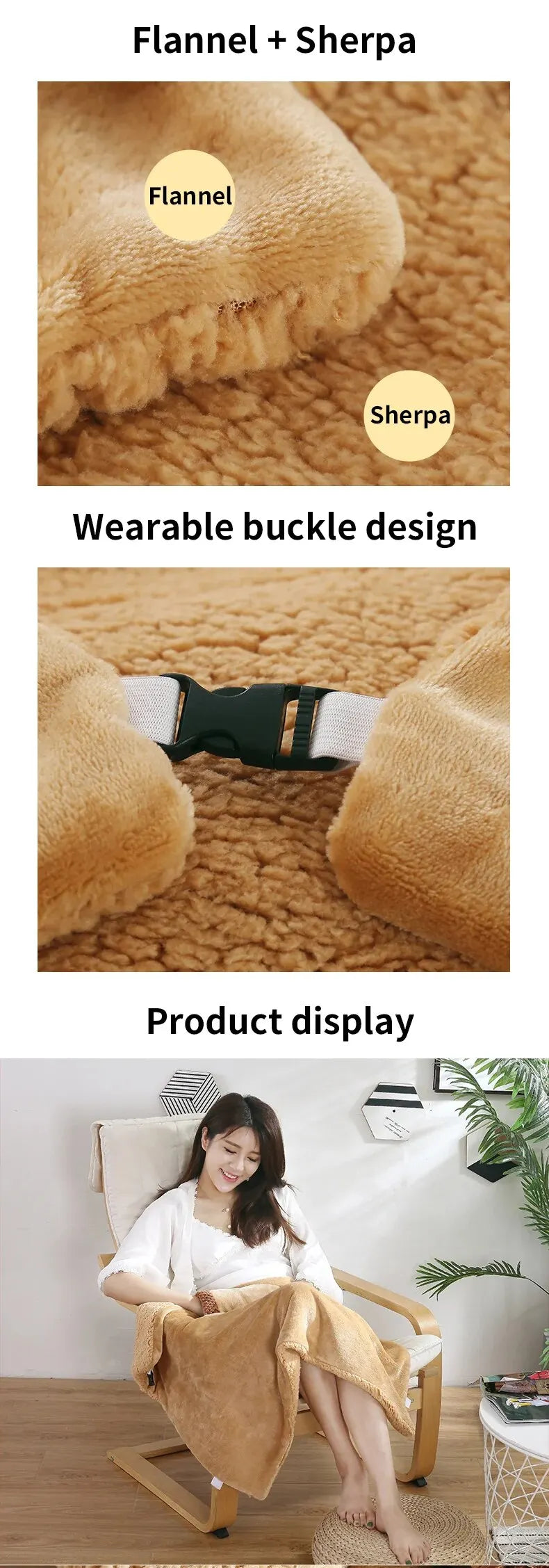 Coperta Riscaldante Portatile USB - Calore a Portata di Mano