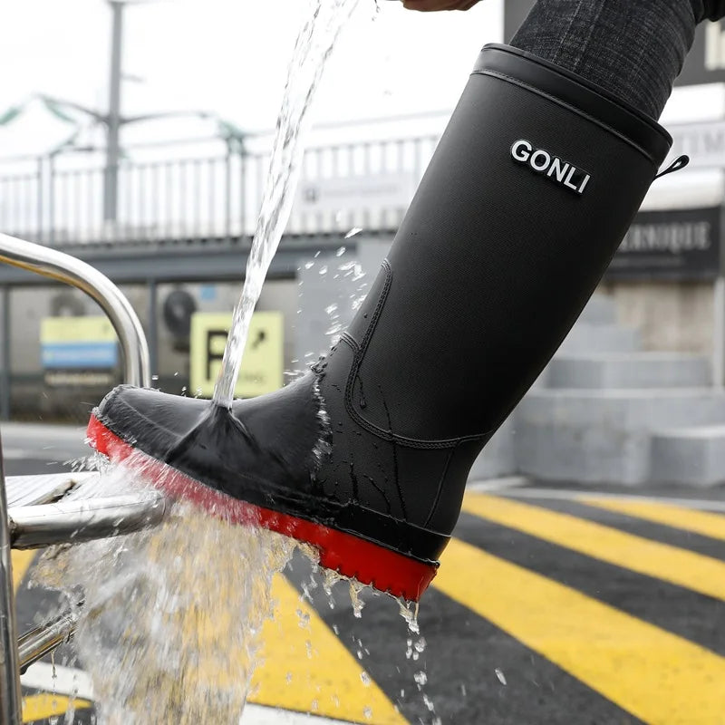 Mid-Calf Rain Boots – Waterproof and Durable for Every Occasion