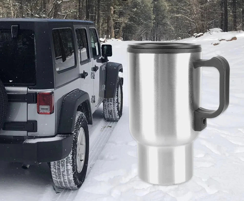 Tazza Riscaldante da Auto 12V - Il Comfort del Calore Sempre con Te