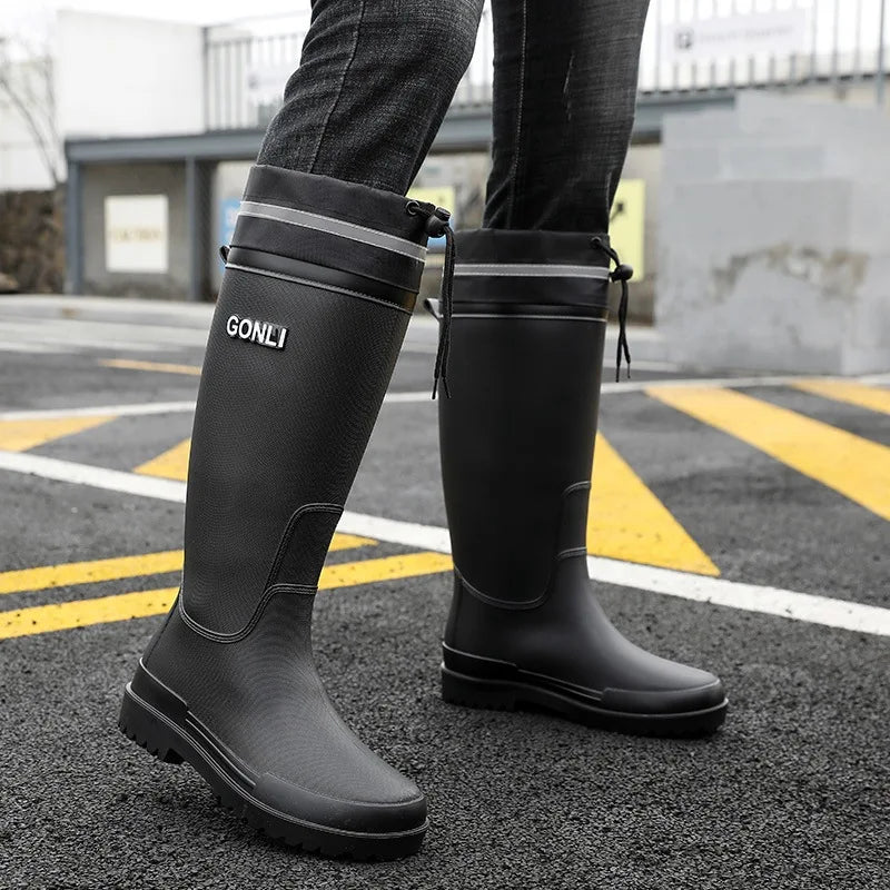 Mid-Calf Rain Boots – Waterproof and Durable for Every Occasion