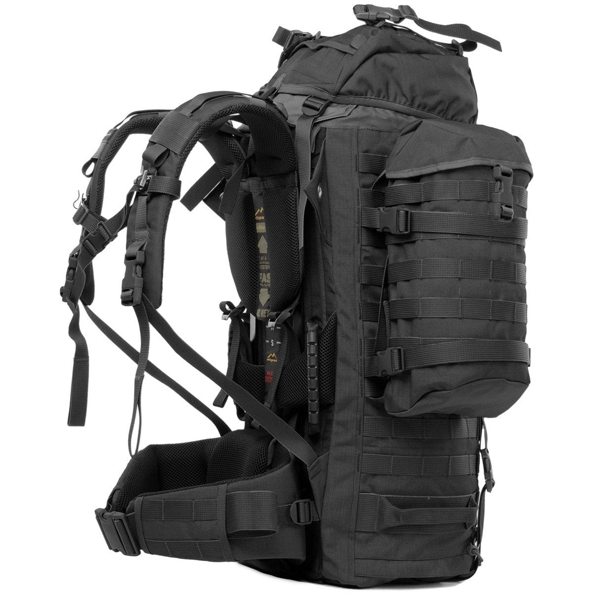 Wisport 65L Military Tactical Backpack – Maximum Resistance and Versatility