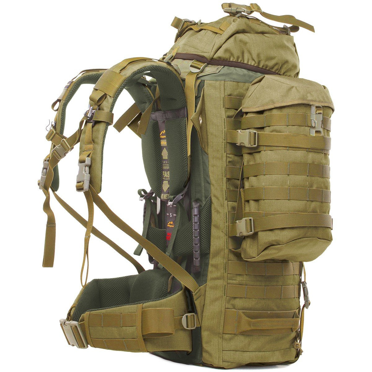 Wisport 65L Military Tactical Backpack – Maximum Resistance and Versatility