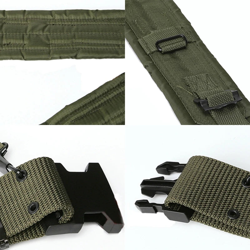 Tactical Belt with CS Suspenders - Military and Hunting Accessories