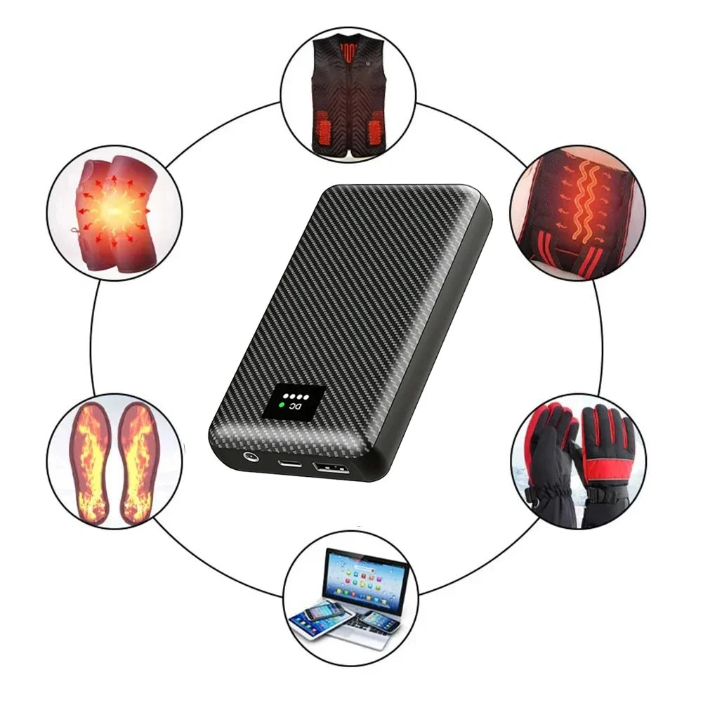 Power Bank 40000mAh per Abbigliamento Riscaldato e Accessori Elettrici