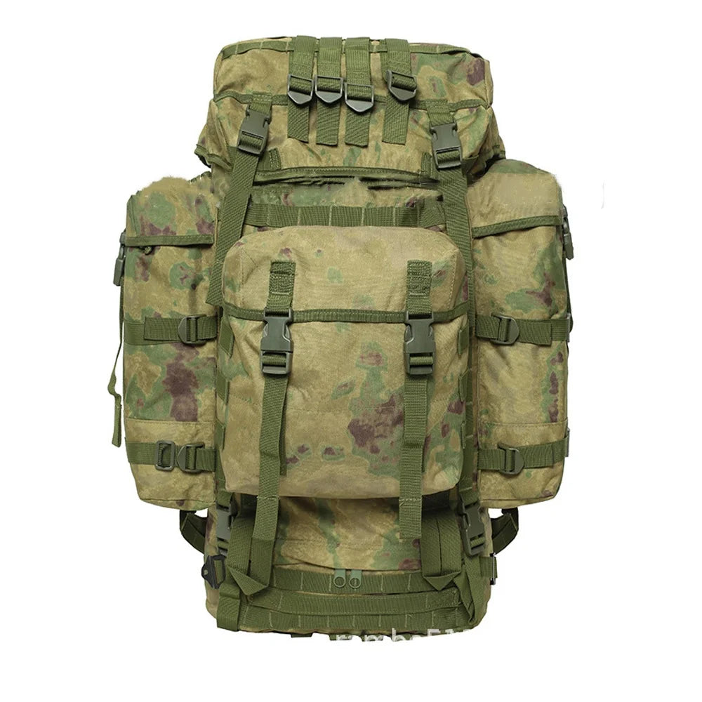 Zaino Tattico Russo 55L con Sistema Molle - Perfetto per Montagna e Outdoor