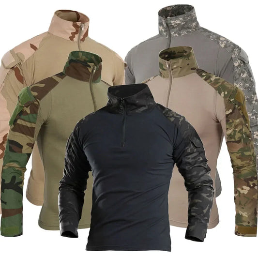 Tactical Long Sleeve Shirt – Perfect for Outdoor Activities